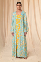 Yellow Crazy Daizy & Sunshine Slip Dress & Jacket