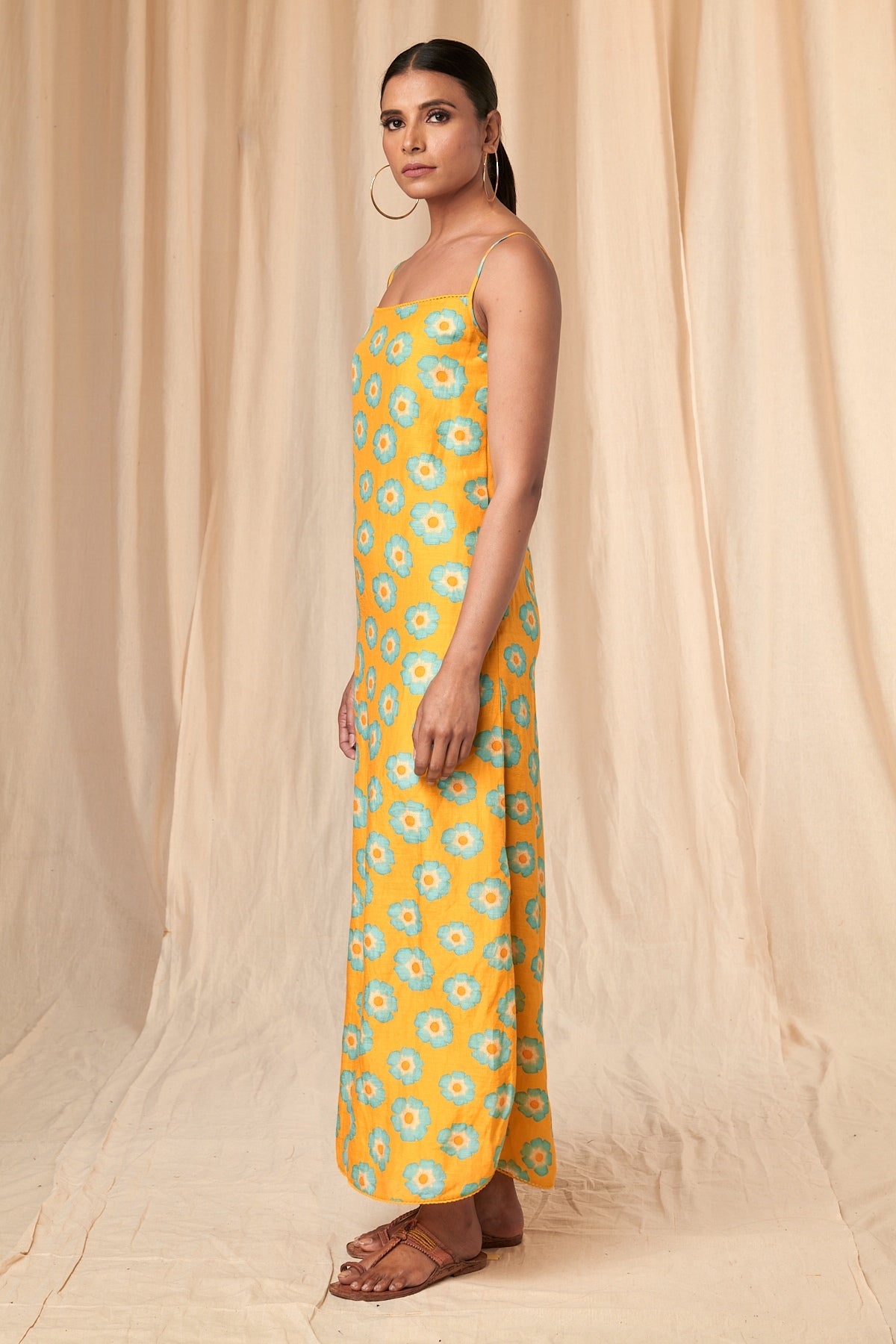 Yellow Crazy Daizy & Sunshine Slip Dress & Jacket