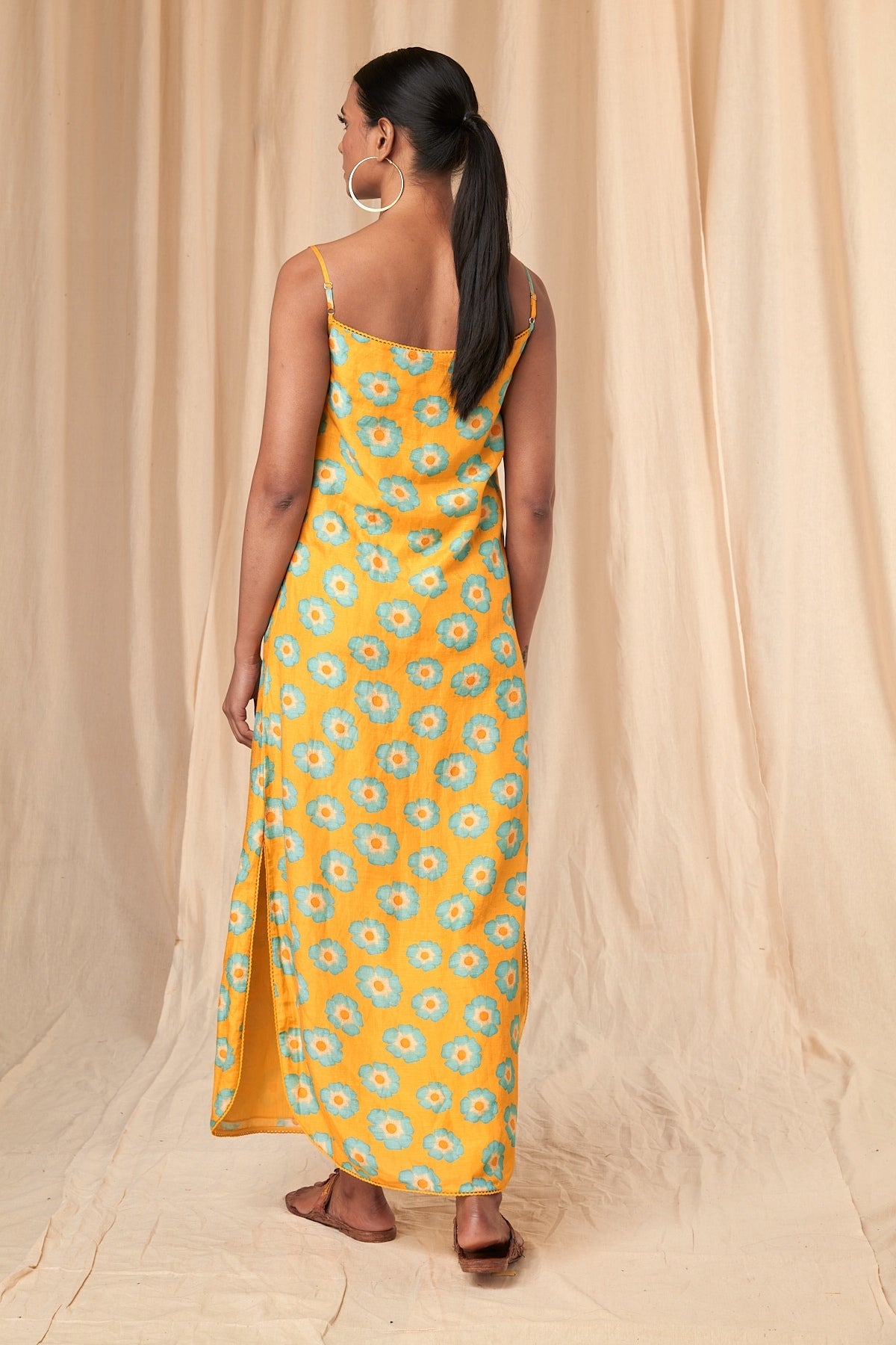 Yellow Crazy Daizy & Sunshine Slip Dress & Jacket