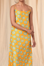 Yellow Crazy Daizy & Sunshine Slip Dress & Jacket