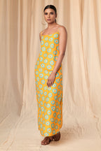 Yellow Crazy Daizy & Sunshine Slip Dress & Jacket