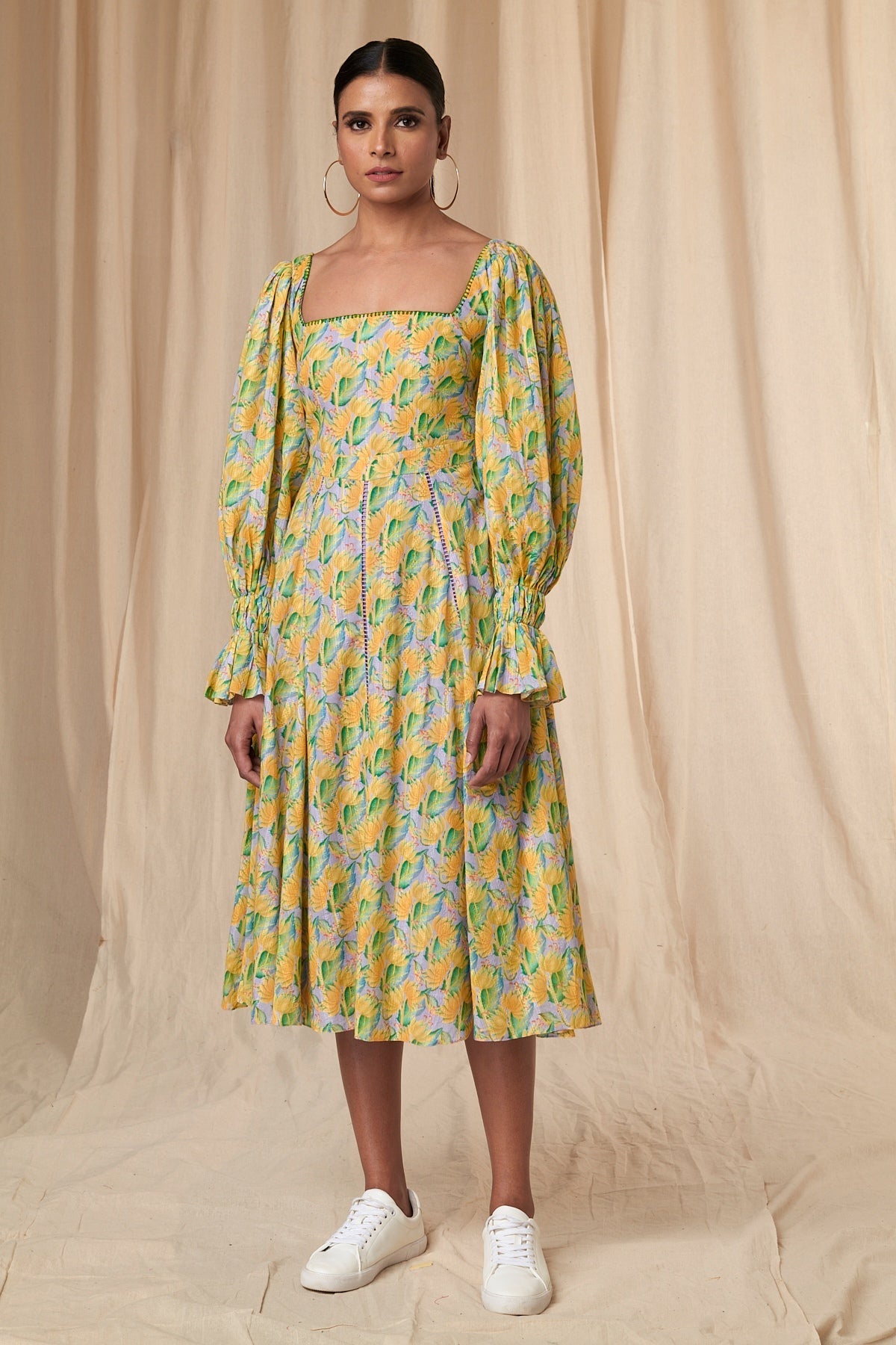 Little Garden Maxi Dress