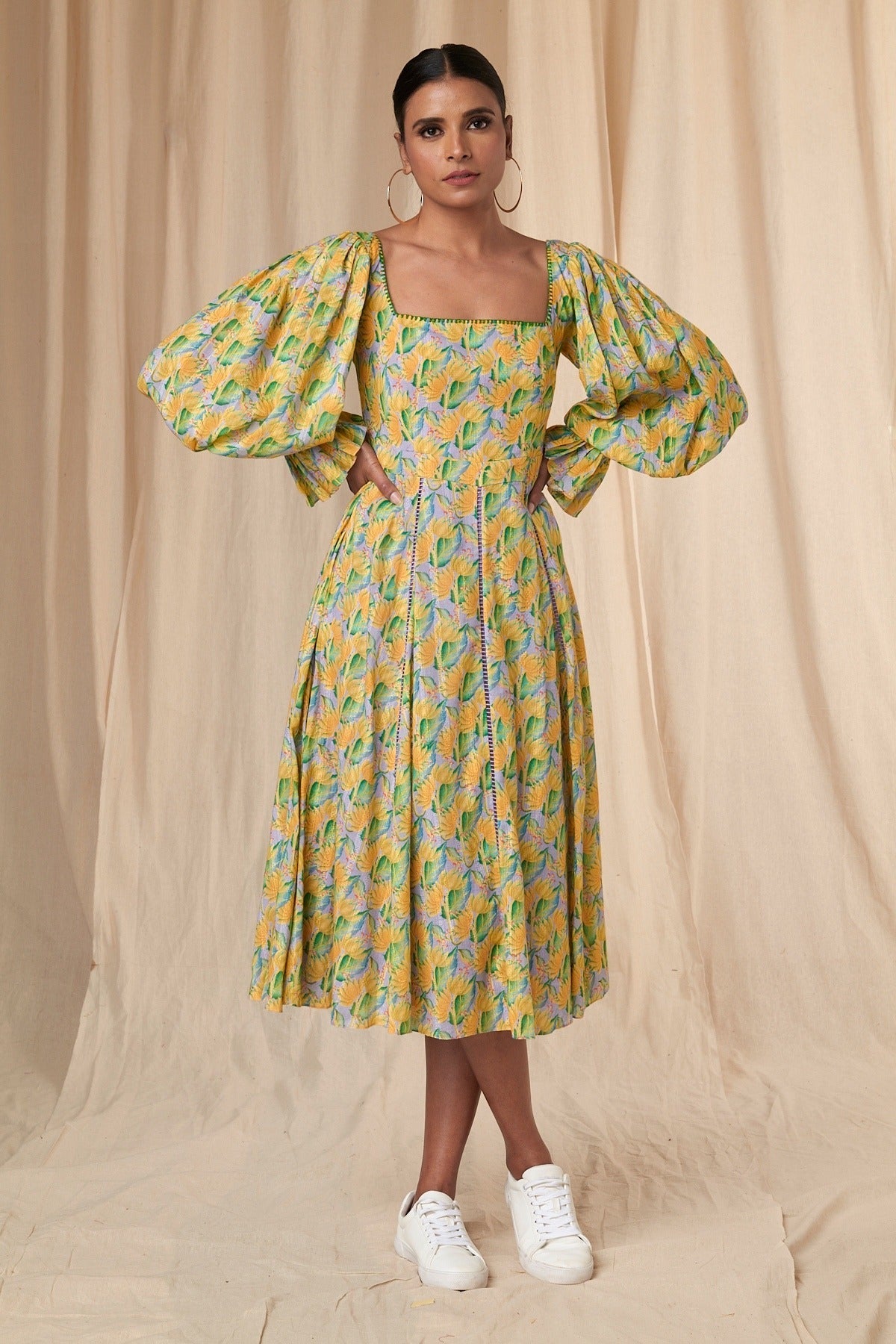 Little Garden Maxi Dress