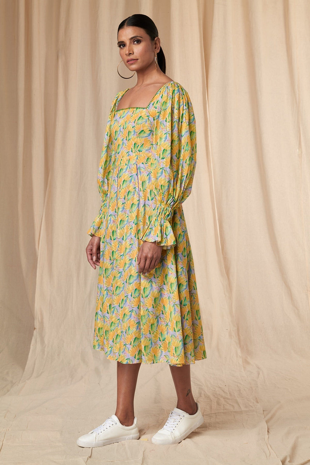 Little Garden Maxi Dress
