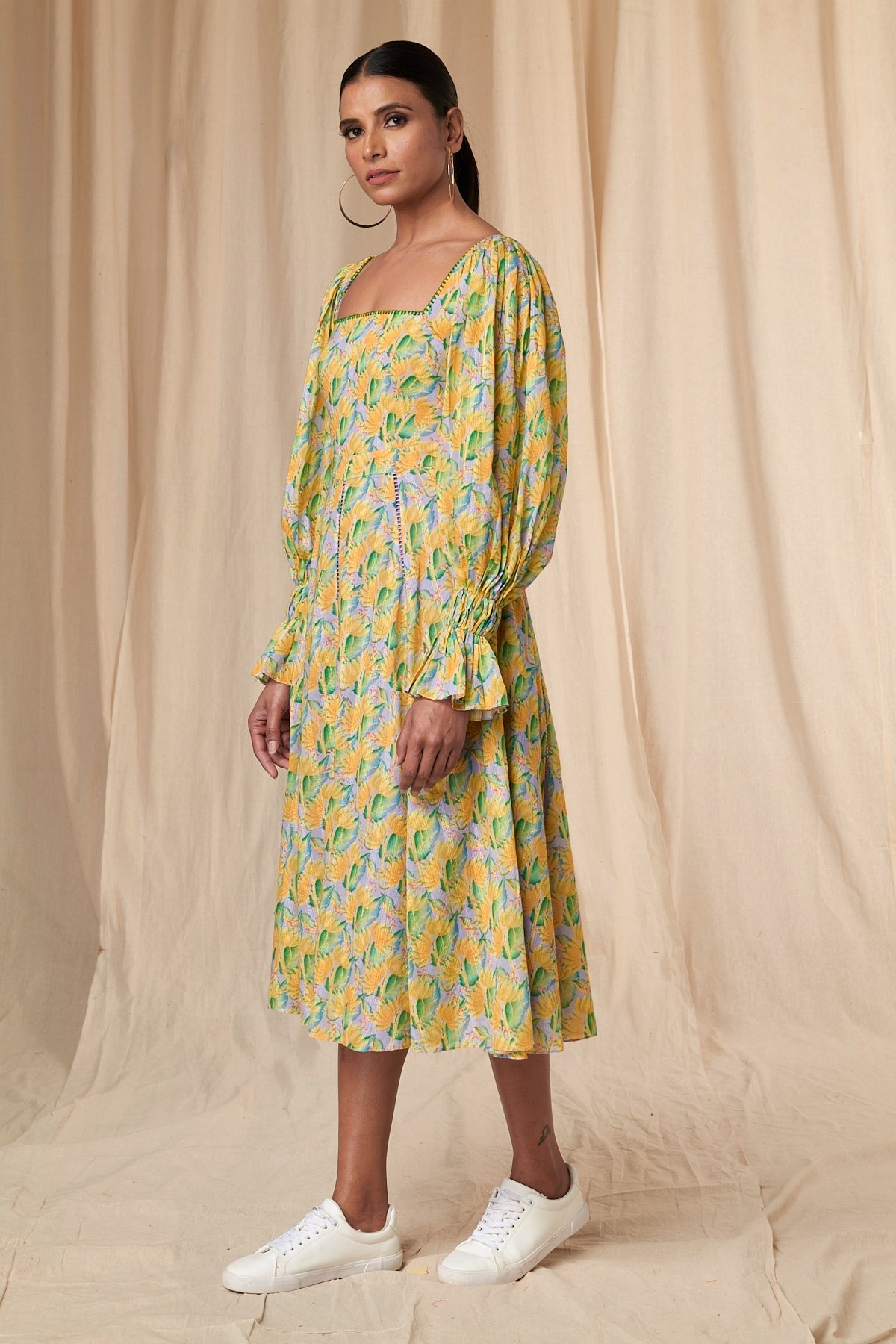 Little Garden Maxi Dress