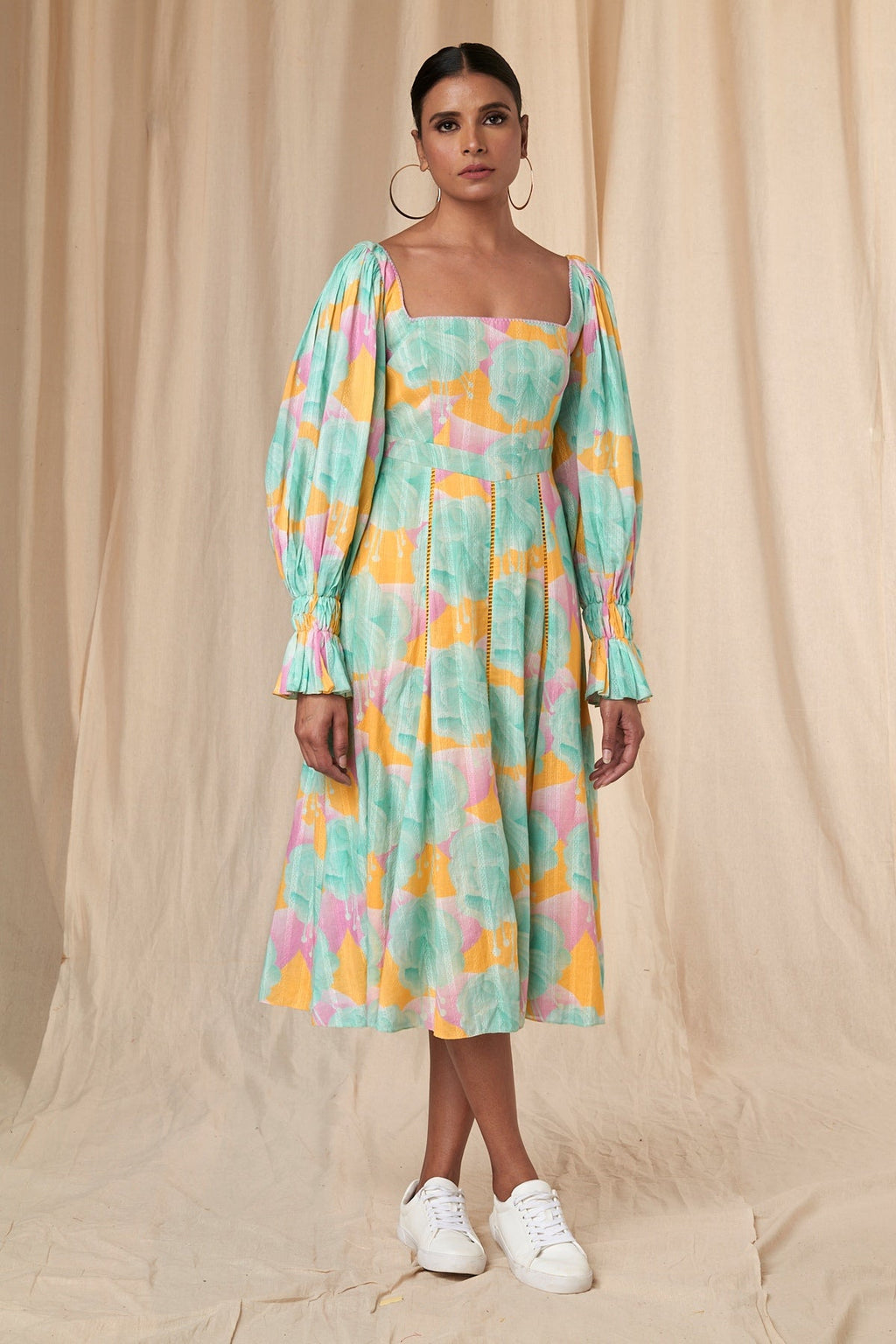 Aquamarine Bloomerang Maxi Dress