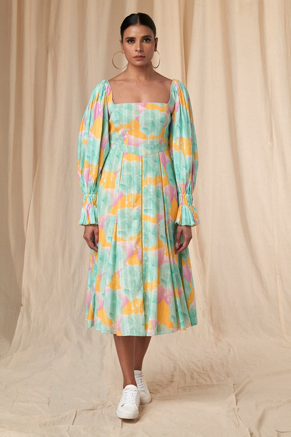 Aquamarine Bloomerang Maxi Dress