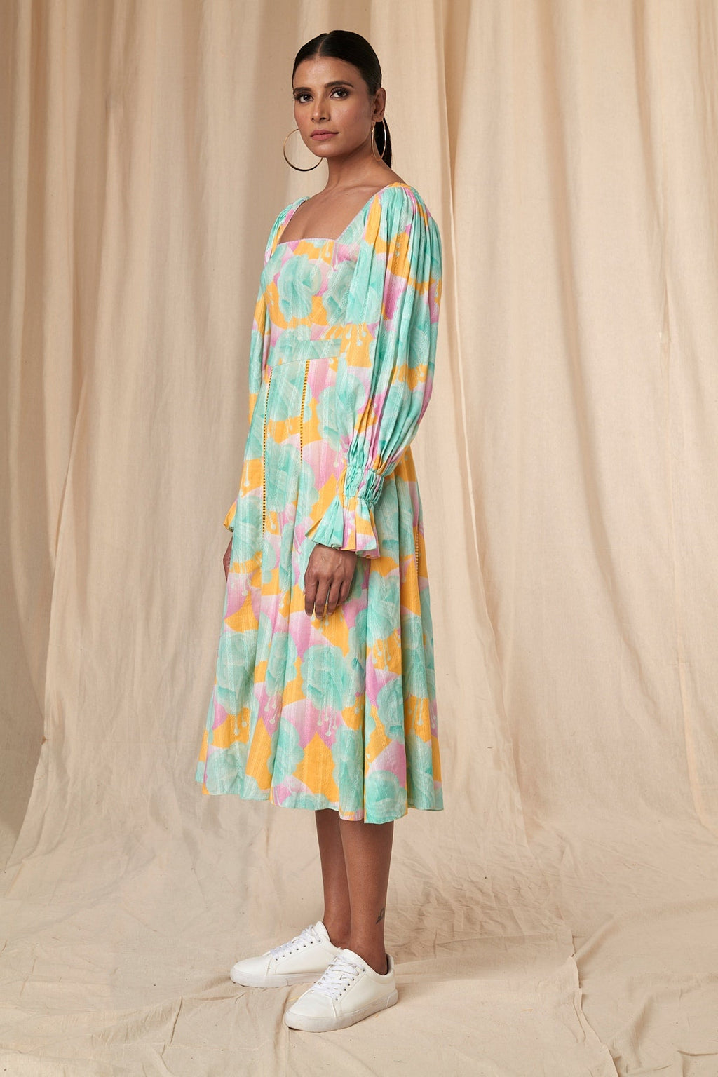 Aquamarine Bloomerang Maxi Dress