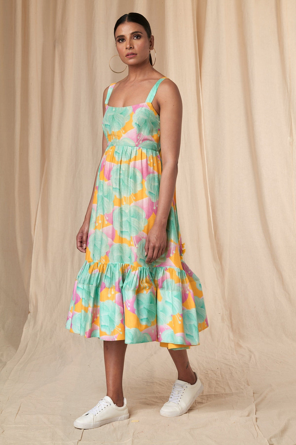 Aquamarine Bloomerang Skater Dress