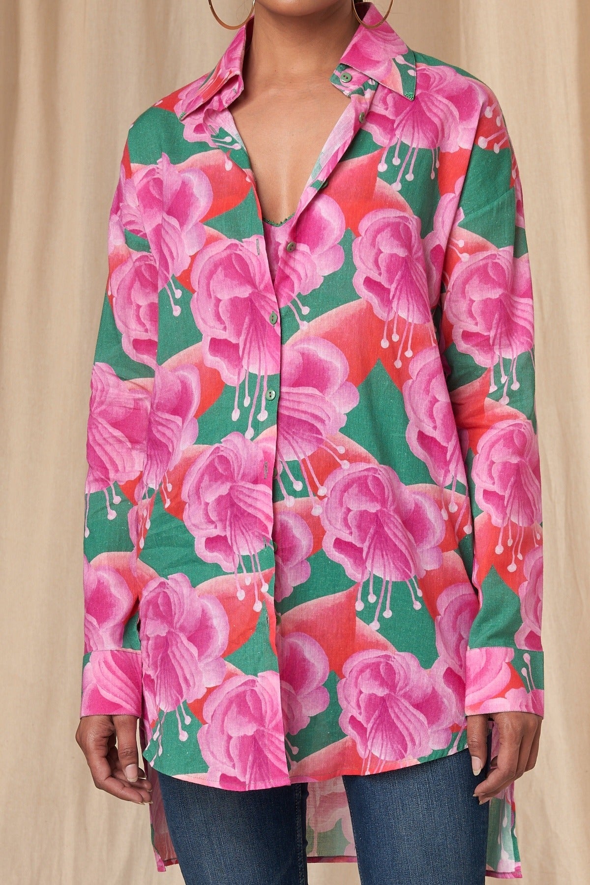Sea Green Bloomerang Shirt