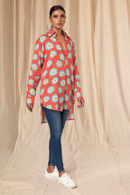 Red Crazy Daizy Shirt