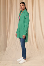 Green Slogan Shirt