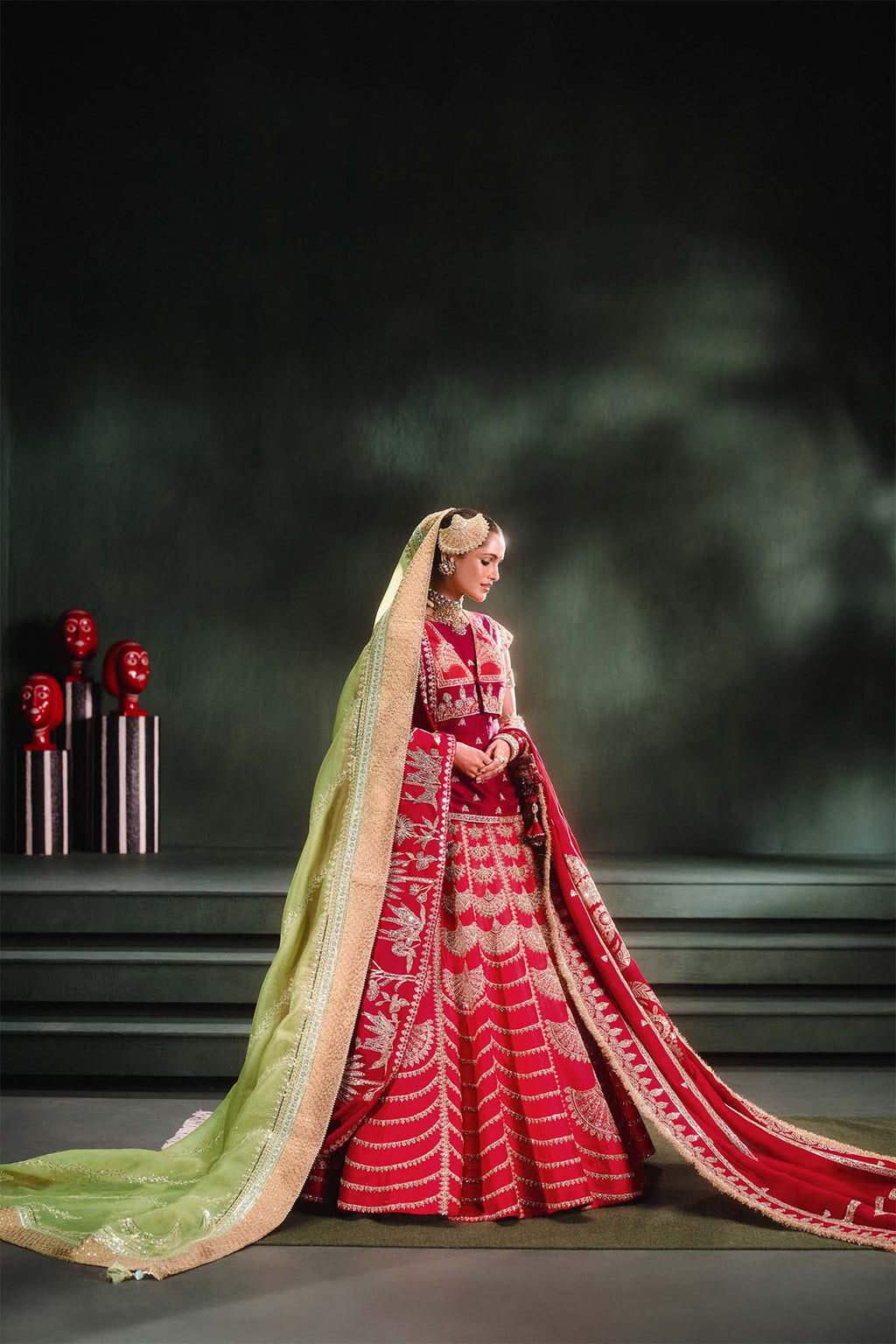 Anar Dana Lehenga