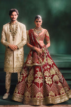 The Malai Chamcham Sherwani Set