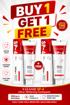 Sp-4 probiotic Natural whitening toothpaste (BUY 1 GET 1 FREE)